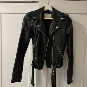 Wildferd free leather jacket size S